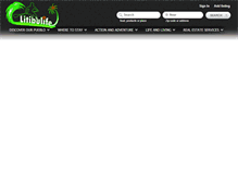 Tablet Screenshot of litibulife.com